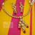 Sterling Silver Kundan Ruby Bridal Necklace Earring Jewellery Set