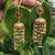 Gold Polki Jhumkas
