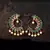 Green Stone Studded Earrings