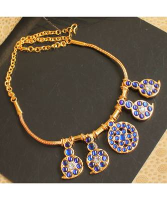 Beautiful Blue Mango Designer Necklace 1