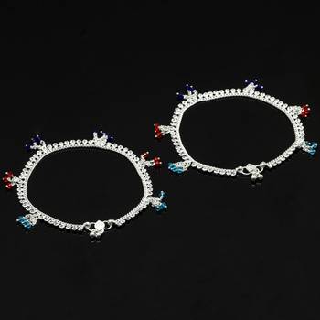 Multicolor Anklets 1