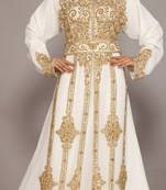 Dubai Kaftan Women Dress Long Gown Farasha jalabiya maxiWear