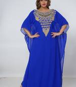 Dubai Kaftan Women Dress Long Gown Farasha Morocco Wear
