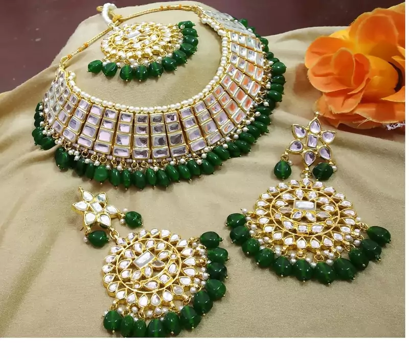 Green necklaces