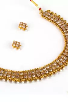 Gold necklaces
