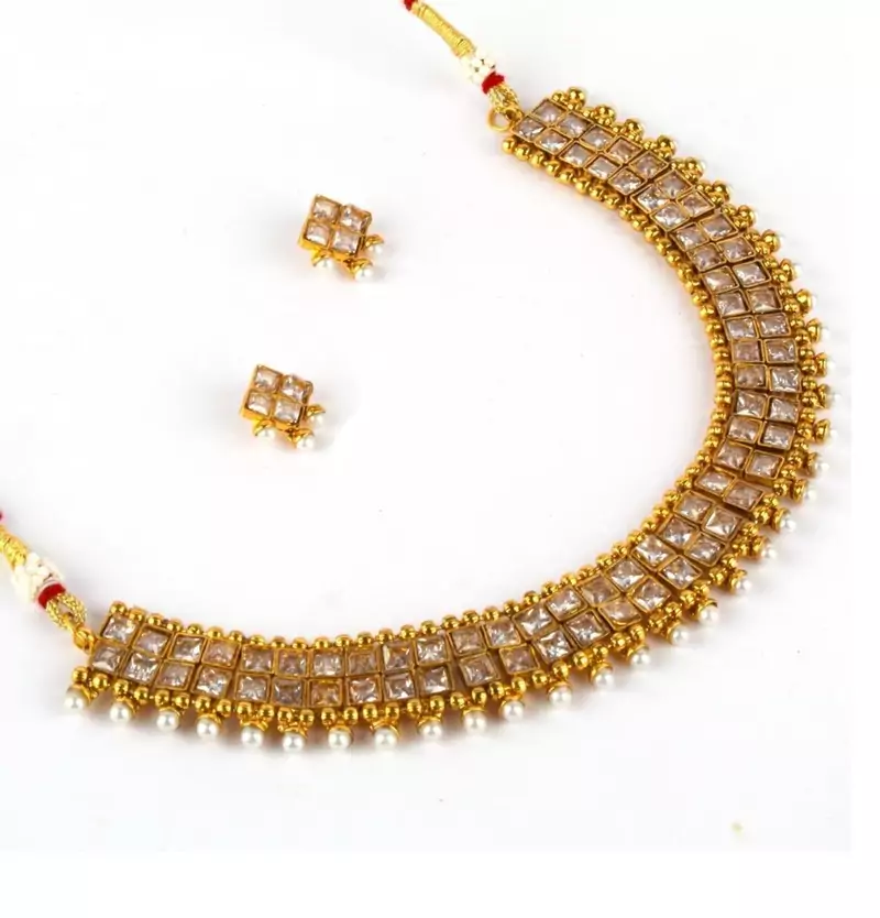 Gold necklaces