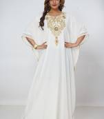Dubai Kaftan Women Dress Long Gown Farasha Morocco Wear