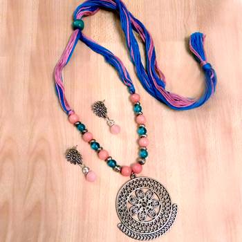Blue Agate Necklaces 1