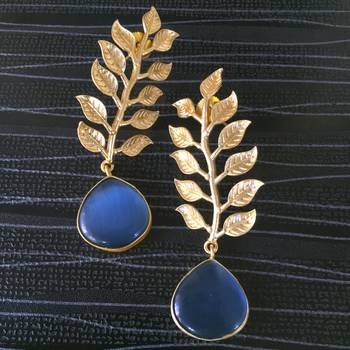 Gold earrings 2