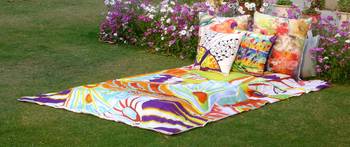 Reme Digital Printed Blanket Organic Cotton Quilt  Multicolor Jaipuri Razai 2