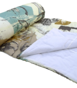 Reme Digital Printed Organic Cotton Quilt Blanket Multicolor Jaipuri Razai