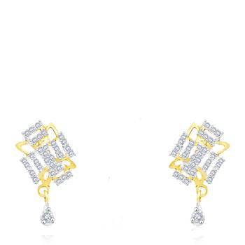 Gold cubic zirconia pendants 3