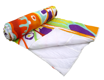 Reme Digital Printed Blanket Organic Cotton Quilt  Multicolor Jaipuri Razai 1