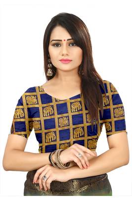 Light green woven patola saree with blouse 4