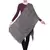 Black & White Viscose Rayon Checked Woven Design Stole