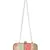 Geomet Embroidered Party Clutch Multi