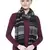Brown & Black Viscose Rayon Striped Woven Design Scarf