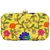 Ethnique Embroidered Party Clutch Bag Yellow & Multi