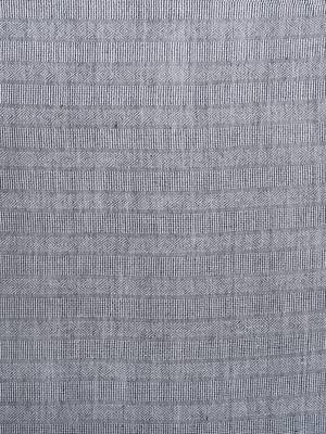 Black & natural Viscose cotton Striped Woven Design Stole 4