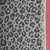 Grey and Black Cotton Viscose  Animal Woven Design Shawl