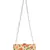 Ethnique Embroidered Party Clutch Bag Beige & Multi