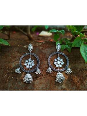Silver earrings 1