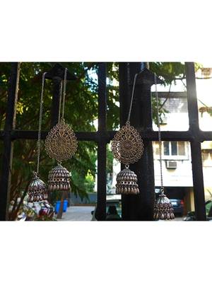 Silver earrings 1