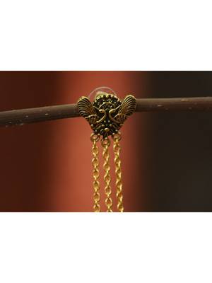Gold earrings 2