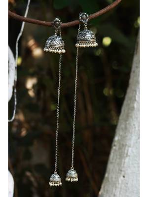 Silver earrings 1