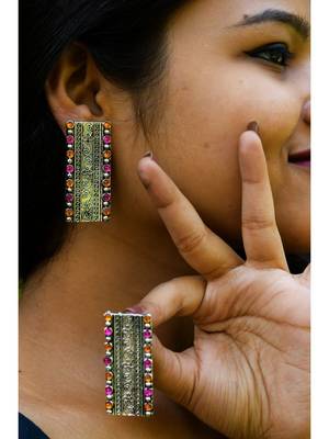 Silver earrings 1