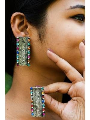 Silver earrings 1