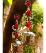 Red earrings
