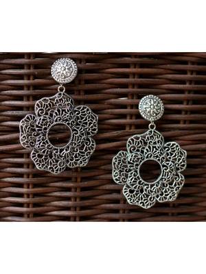 Silver earrings 1