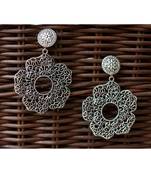 Silver earrings
