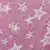 Pink Cotton Viscose Star Woven Design Shawl