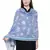 Blue Cotton Viscose Star Woven Design Shawl