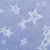 Blue Cotton Viscose Star Woven Design Shawl