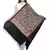 Black & Multicolour Floral Embroidered Woolen Shawl