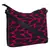 Florid Black & Pink Canvas Sling Bag