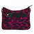 Florid Black & Pink Canvas Sling Bag