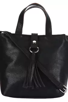 Modish Black  Jacquard Sling Bag