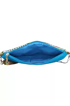 Glitzy Multicolor Jacquard Sling Bag