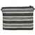 Glitzy Black And Beige Jacquard Sling Bag