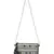 Glitzy Black And Beige Jacquard Sling Bag