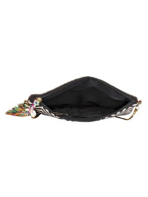 Glitzy Multicolour Jacquard Sling Bag 5