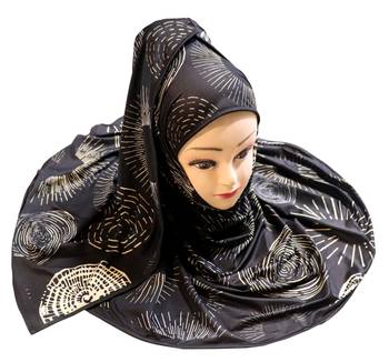 Justkartit Multi Color Digital Printed Casual Wear Hijab Scarf Dupatta For Women  3