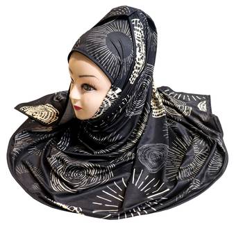Justkartit Multi Color Digital Printed Casual Wear Hijab Scarf Dupatta For Women  4