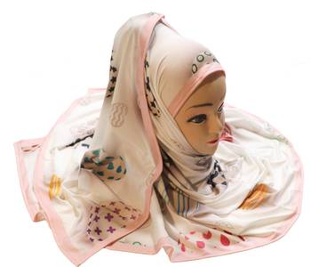 Justkartit Women'S Multi Color Digital Printed Casual Wear Hijab Scarf Dupatta 5