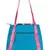 Fancy Turquoise Solid Cotton Handbag