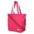 Eva Pink Solid Leatherette Handbag